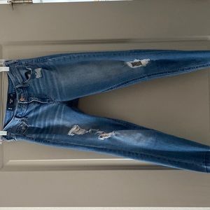 Hollister Skinny Jeans w/ lace cutouts